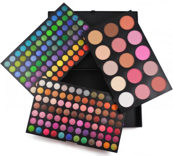 Paleta 183 Cores - 168 Sombras + 15 Blush´s