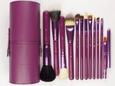 Kit 12 pincéis réplica MAC - Cor Roxa