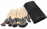 Kit com 24 pincéis Make Up For You - Cor Madeira