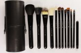 Kit 12 pincéis réplica MAC - Cor preta